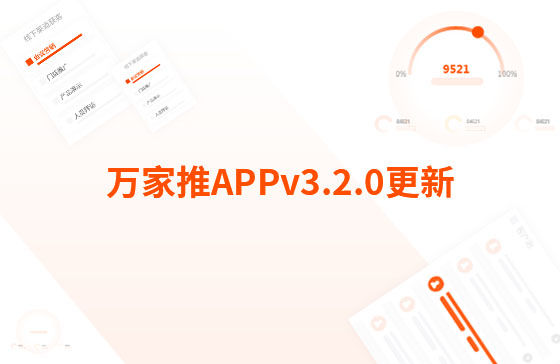 萬家推APPv3.2.0更新：【CRM】新增線索、客戶、訂單、